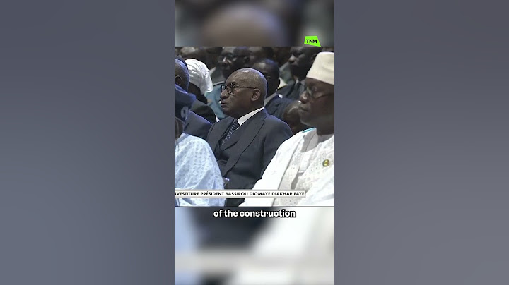 Bassirou Diomaye Faye inaugurated as Senegal president