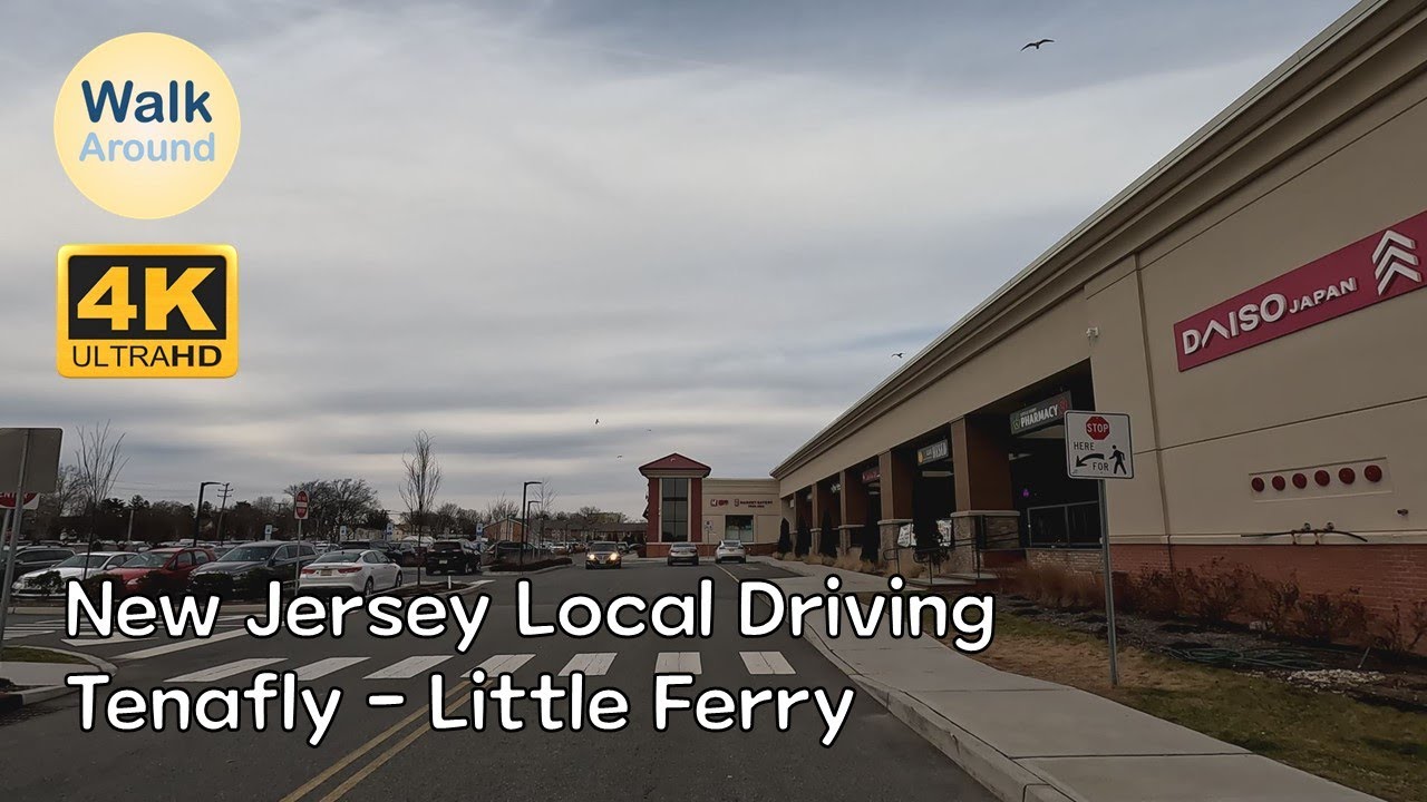 【4K60】 New Jersey Local Driving Tenafly Little Ferry YouTube