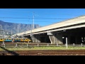 South Africa's world famous Blue Train departs from Cape Town for Johannesburg.