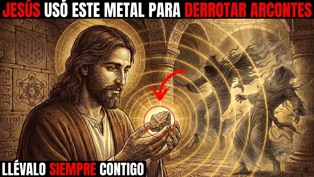 Jesús REVELÓ El ÚNICO METAL Que BLOQUEA Frecuencias ARCÓNTICAS — Úsalo En Tu Lado IZQUIERDO