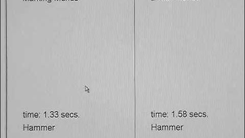Marking Menu Versus Linear Menus