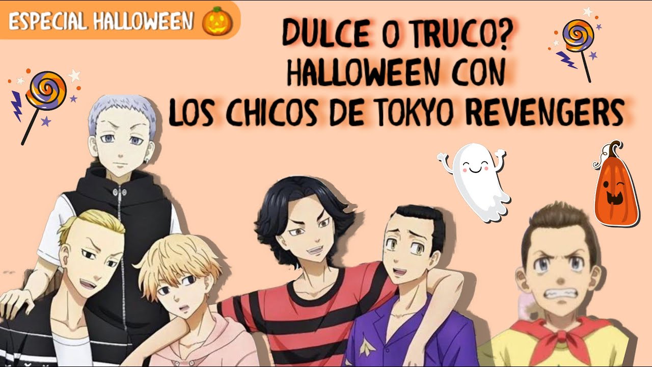Halloween con los chicos de Tokyo Revengers 💖 - TR x TN