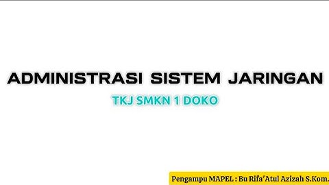 PAS ADMINISTRASI SISTEM JARINGAN: DNS SERVER DAN WEB SERVER🖥