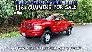 5 9 Cummins For Sale 2003 Dodge Ram 2500 SLT 4x4 Diesel With Only 116k Miles