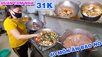 Quy Trình Chế Biến Cực Chất Của Quán CƠM NHÀ Với Hơn 40 Món Ăn Bao No | PM FOOD