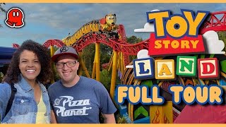 Full Walkthrough TOUR of Disney's Toy Story Land! - YouTube