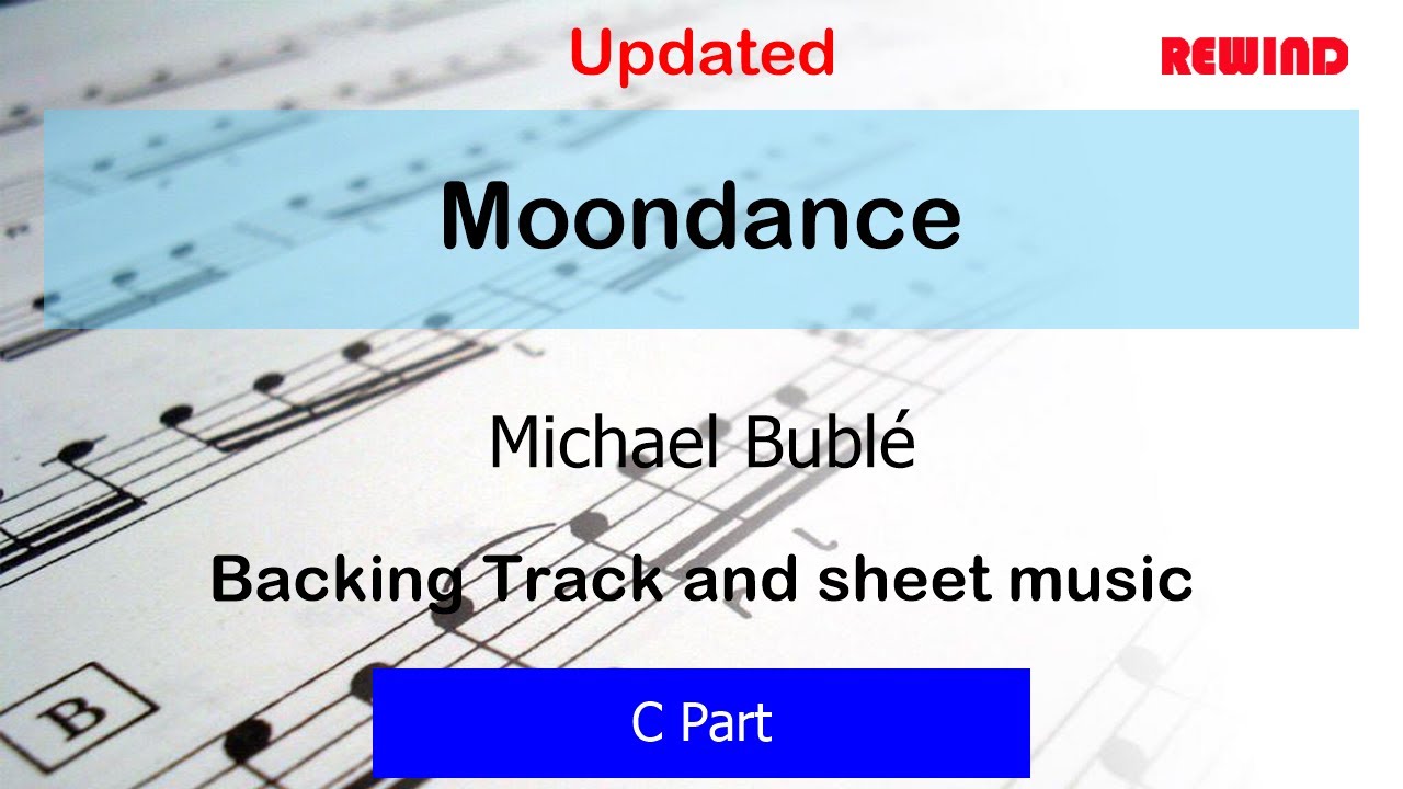 Moondance V2 : Michael Bublé : C Instruments Playalong Backing Track
