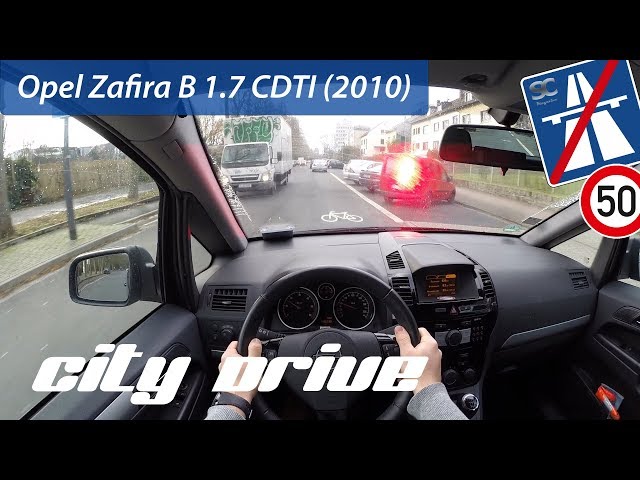 Opel Zafira B 1.7 CDTI (2014) - POV Drive 