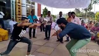 Kodava Valaga Dance !!Mohith Nanaiah Ballaranda & Rajesh Achappa Ballaranda !! Pamb Aat !!Valaga Aat