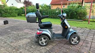 BARG Elektromobil Scooter Excel Barbados Lithium-Ionen Seniorenmobile Wechsel-Akku 20 km/h Senior