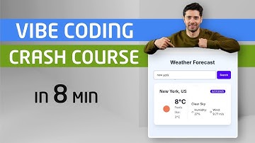 Vibe Coding 101 with Cursor AI - Full Crash Course Tutorial in 8 mins