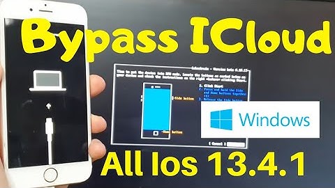[ Windows Solution ] One-click bypass Icloud all IOS 13 TO 13.4.1 Jailbreak & Cydia Fix Hang on Logo