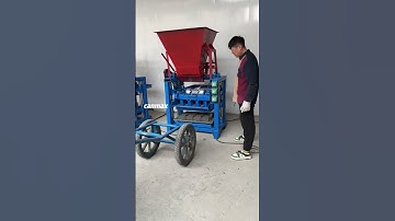 QT4 35B H shaped Concrete Block Making Machine #blockmachine #brickmachine#cementbricks