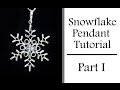 Wire Wrapped Jewelry Tutorial : Snowflake Pendant Part 1