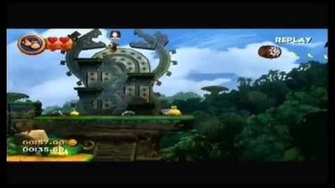 Donkey Kong Country Returns 1-1 Speedrun 50.59