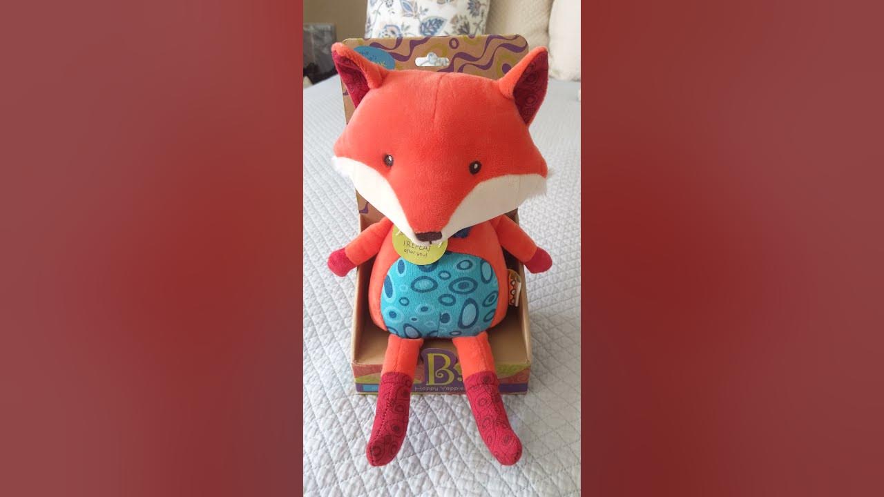 Happy Yappies - Pipsqueak, Interactive Plush Fox