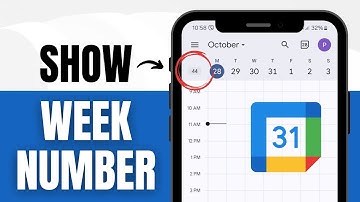 How to Show Week Number in Google Calendar