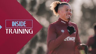 Kalvin Phillips Gets To Work At His First West Ham Training Session 💪 | Inside Training | Rush Green