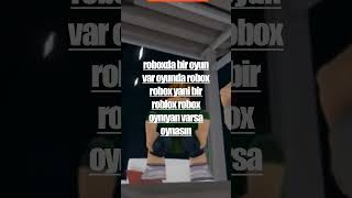 Robloxda bir oyun var oyunda robox #shorts #roblox Resimi