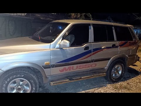 85 tr Musso máy dầu TUBO 2003 máy sangyong em đang đè gia mua để bán rẻ anh chị 0961408726