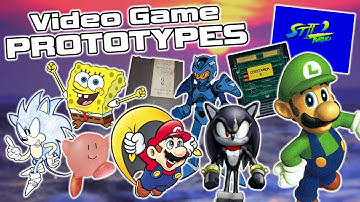 Video Game Prototypes That Changed During Development - Nintendo, Sonic, SpongeBob & More!