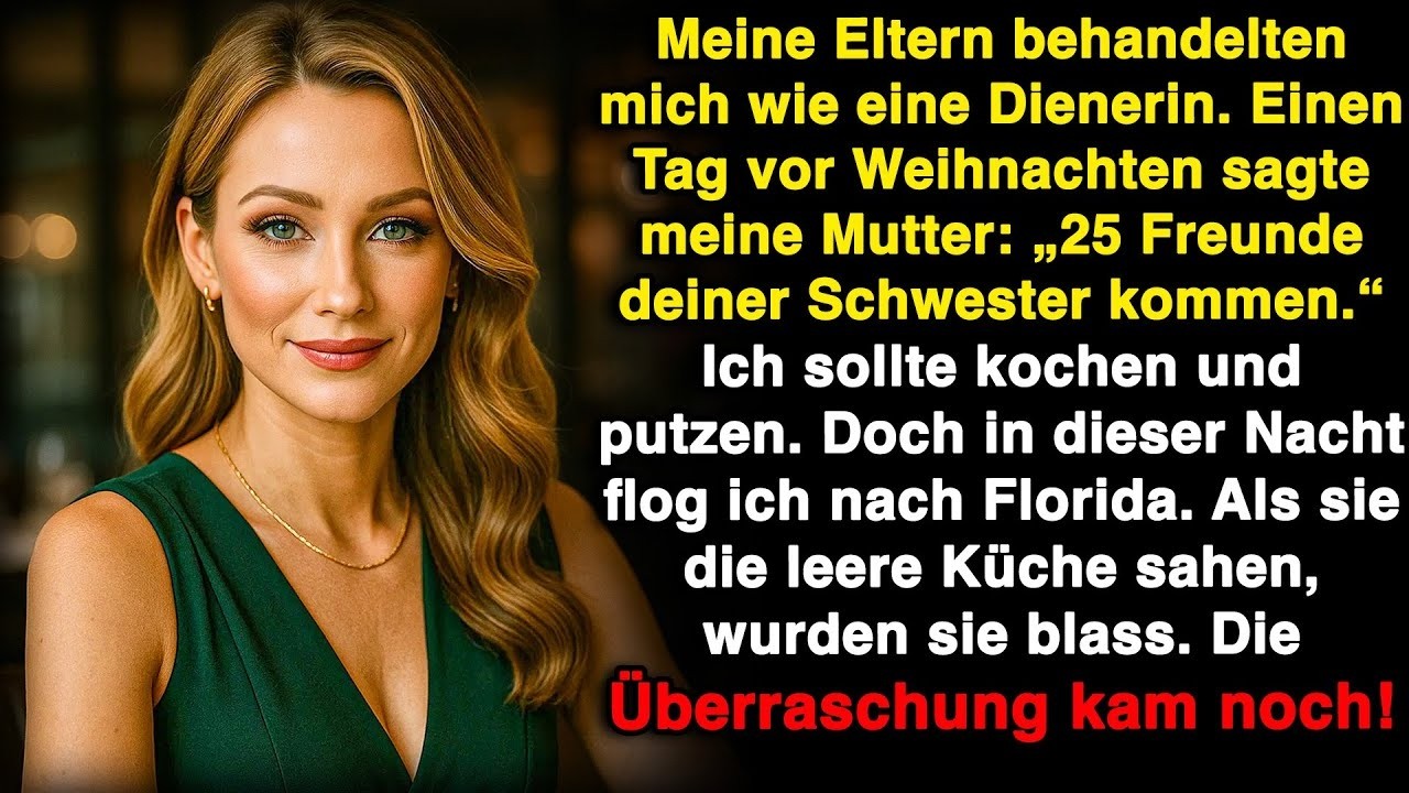 Meine Eltern behandelten mich wie ihre Dienerin, bis der CEO mich „Chef“ nannte!