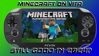 Minecraft on PlayStation Vita is still good in 2024!