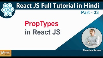 PropTypes in react JS |React JS Full Tutorial in Hindi