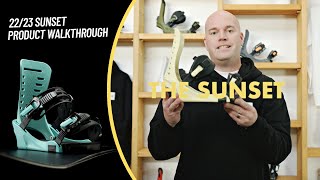 22/23 Sunset | Women's Snowboard Bindings | Fix Binding Co.