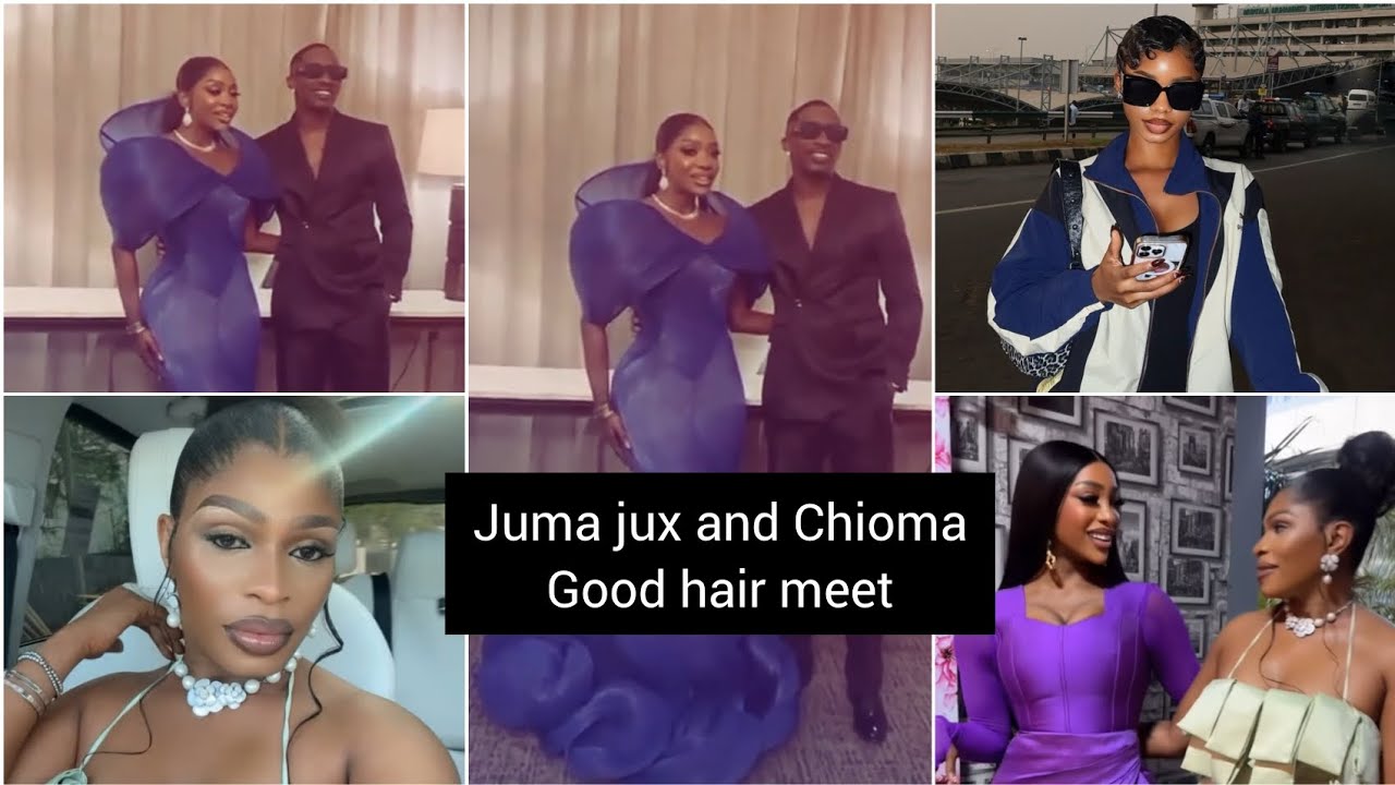 JUMA JUX and Priscilla sister Chioma gud hair meet up, Fatima organize a welcome party for Chioma.