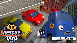 Rescue Team Episodes | Super Rescue Car Khan & Tow Truck Reki! | Rescue Team Stories | RESCUE TAYO