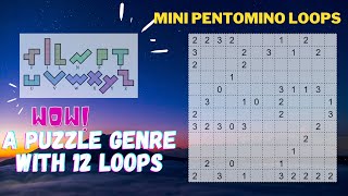 How to solve a Mini Pentomino Loop Puzzle ? screenshot 4