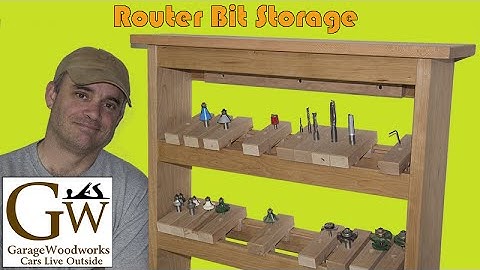 Router Bit Storage Cabinet Part 2