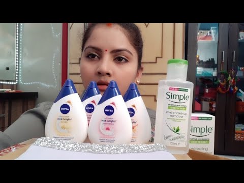 Nykaa skin care haul | nivea milk delight face wash | simple kind to skin skin care products | RARA