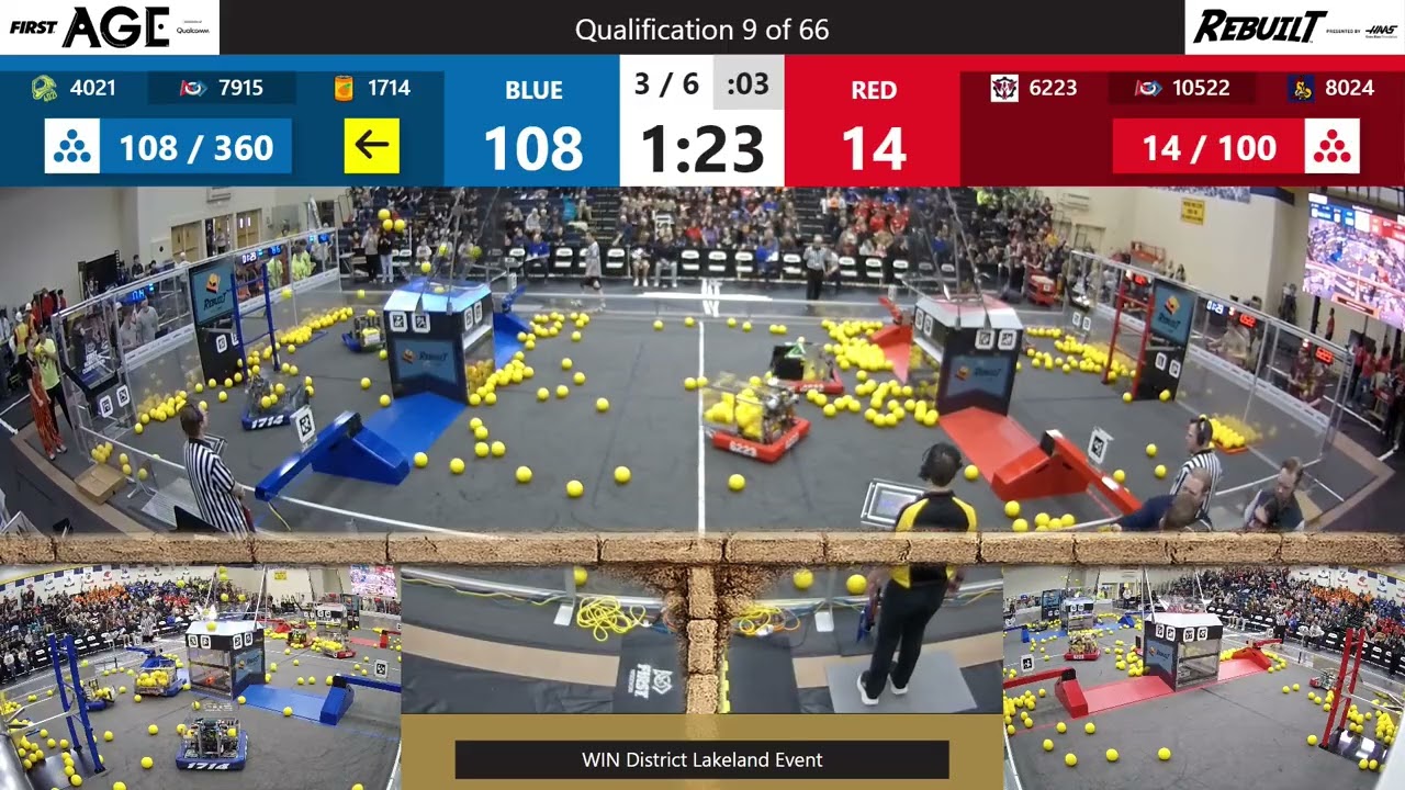 WIN District Lakeland Event   Qualification 9