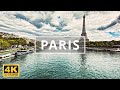 Paris, France 🇫🇷 | 4K Drone Footage (With Subtitles)