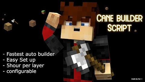 Hypixel Skyblock Sugarcane build Script