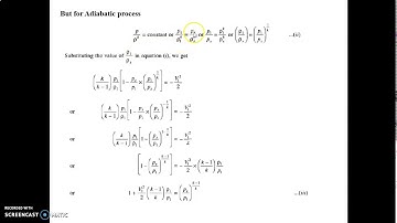 Compressible Fluid Flow Lecture 09|Prof Sanjeev Gupta|Department of Mechanical Engg|SISTec Ratibad