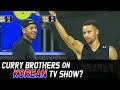 Weird Basketball playing ever with Curry Brothers