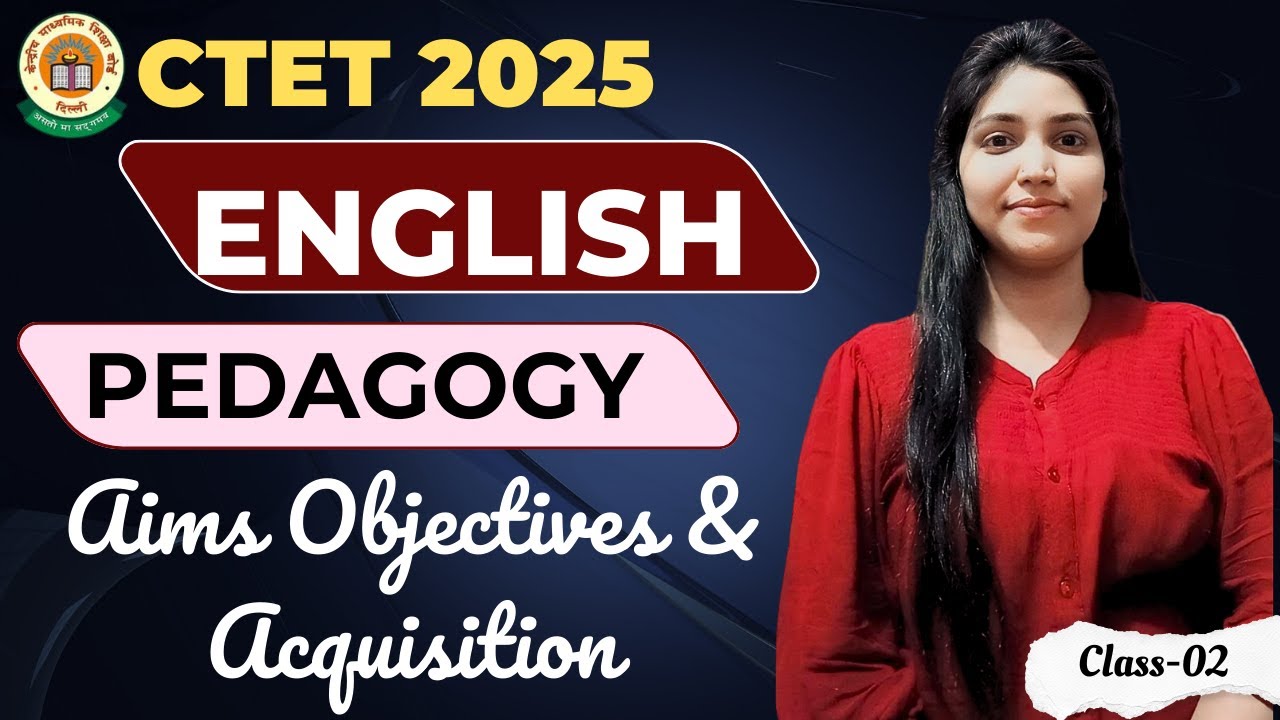 Aims & Objectives | Nature of Language | Language Acquisition | CTET ...