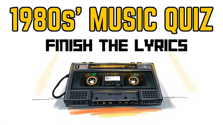 Finish the Lyrics 1980s | Guess the 80s Songs Challenge 🎶