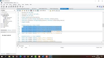 Crear, modificar, eliminar y hacer consultas Base de datos en MySqlWorkbench