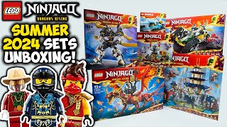 I got the NEW Summer 2024 Ninjago Sets EARLY! | Unboxing