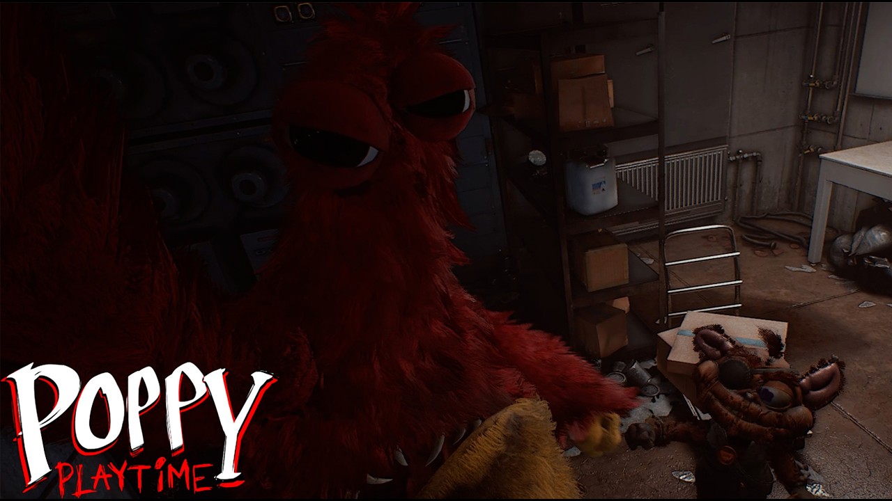КРАСНЫЙ ЗУБАСТИК ОПАСНЫЙ ► Poppy Playtime Chapter 5