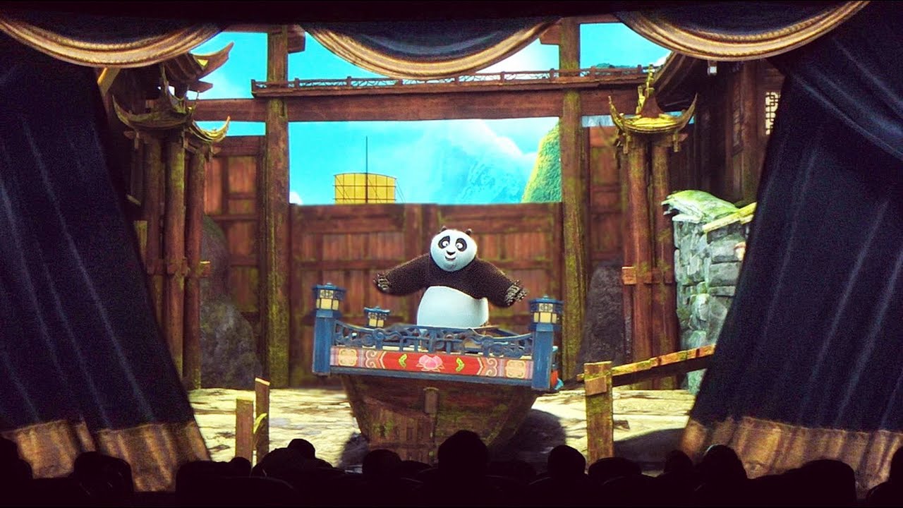 2019 Kung Fu Panda at YouTube Studios | Theatre Dreamworks Hollywood Universal 