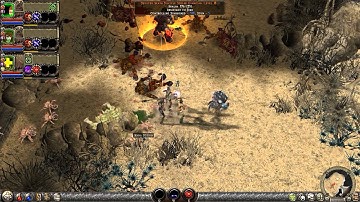 Dungeon Siege II Speedrun 10/14 [Azunite Desert]