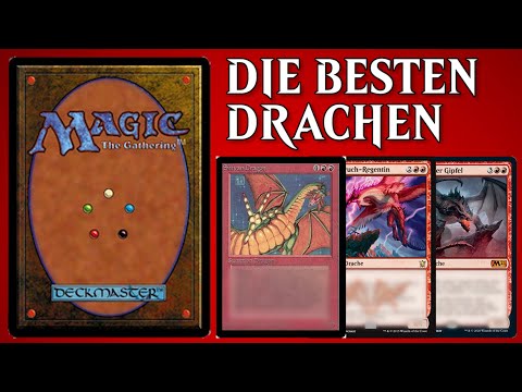 Die besten Drachen in Magic the Gathering | Trader MTG Commander Deck Review Tutorial deutsch Dragon