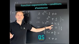 Fonction exponentielle - conditions d'existence