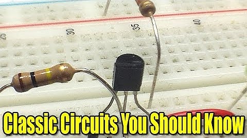 Classic Circuits you should know: transistor inverter