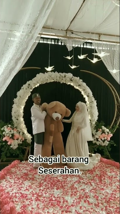 Pengantin|| Kado Boneka Pengantin Pria#pernikahan#shorts